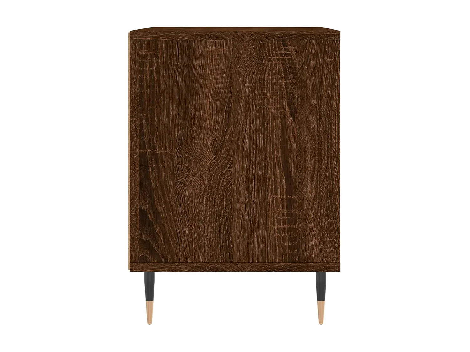 Tables de chevet 2 pcs chêne marron 40x35x50 cm bois ingénierie