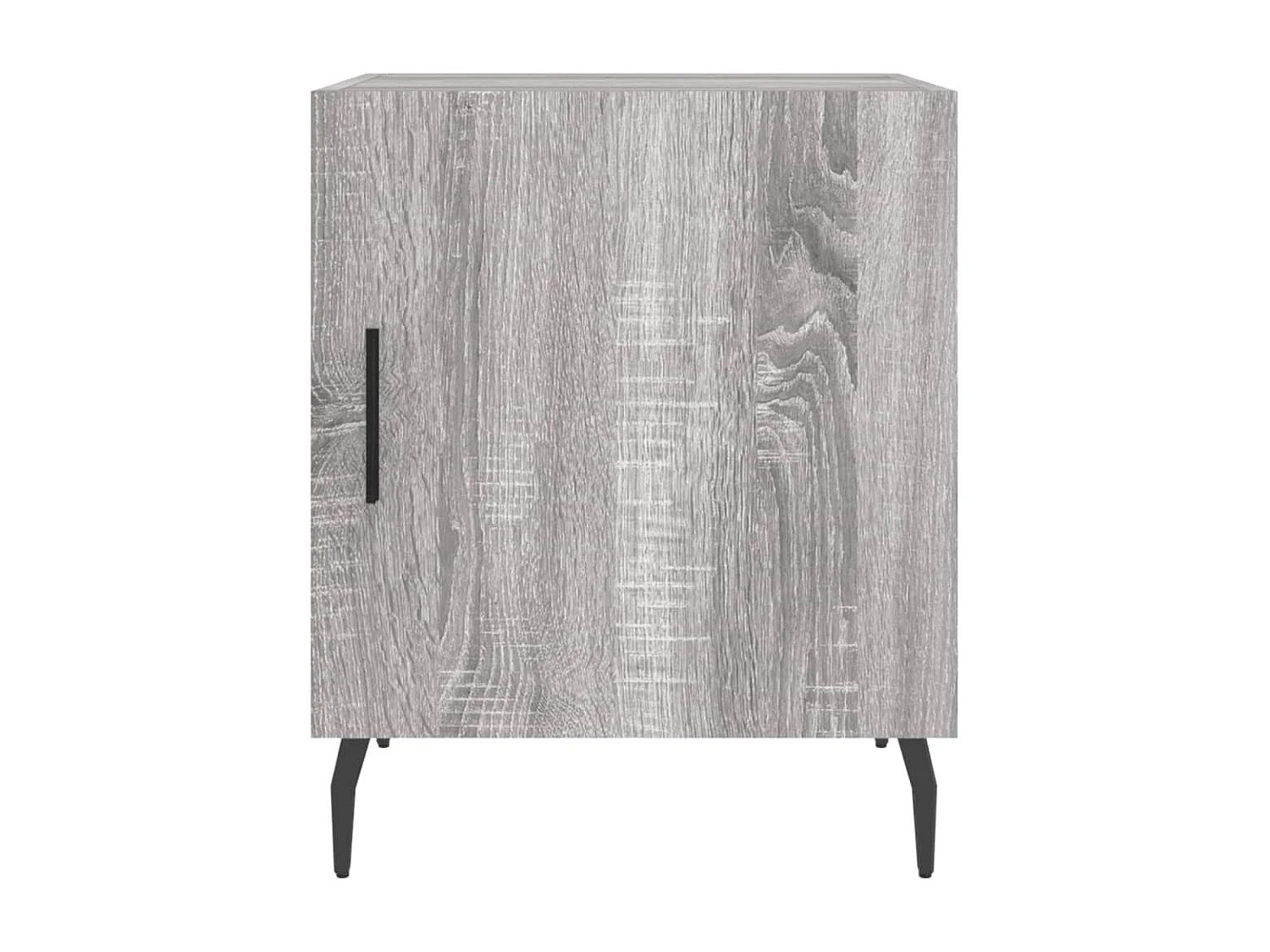 Tables de chevet 2 pcs sonoma gris 40x40x50cm bois d'ingénierie
