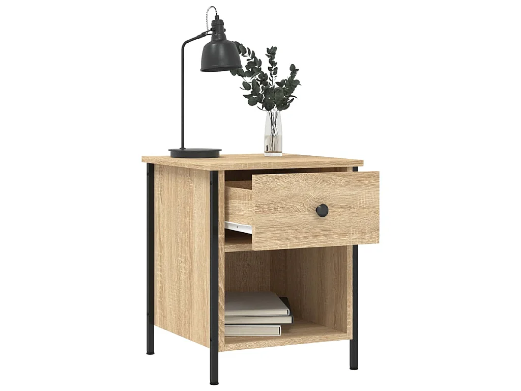 Nachttisch Sonoma-Eiche 40x42x50 cm Holzwerkstoff