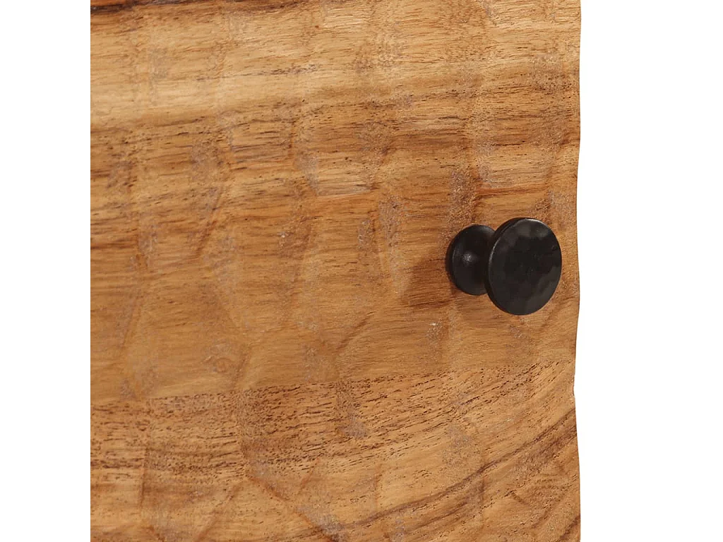 Table de chevet 40x33x46 cm Bois d'acacia massif