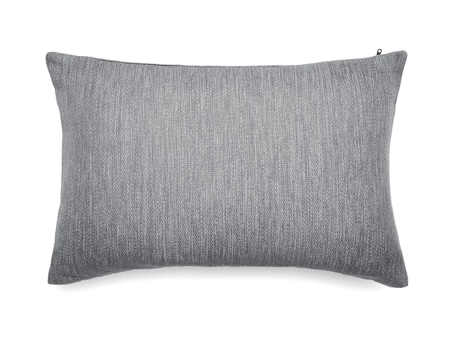 Housse de coussin 40x60 cm collection SYRACUSE tissu Oléfine gris ardoise