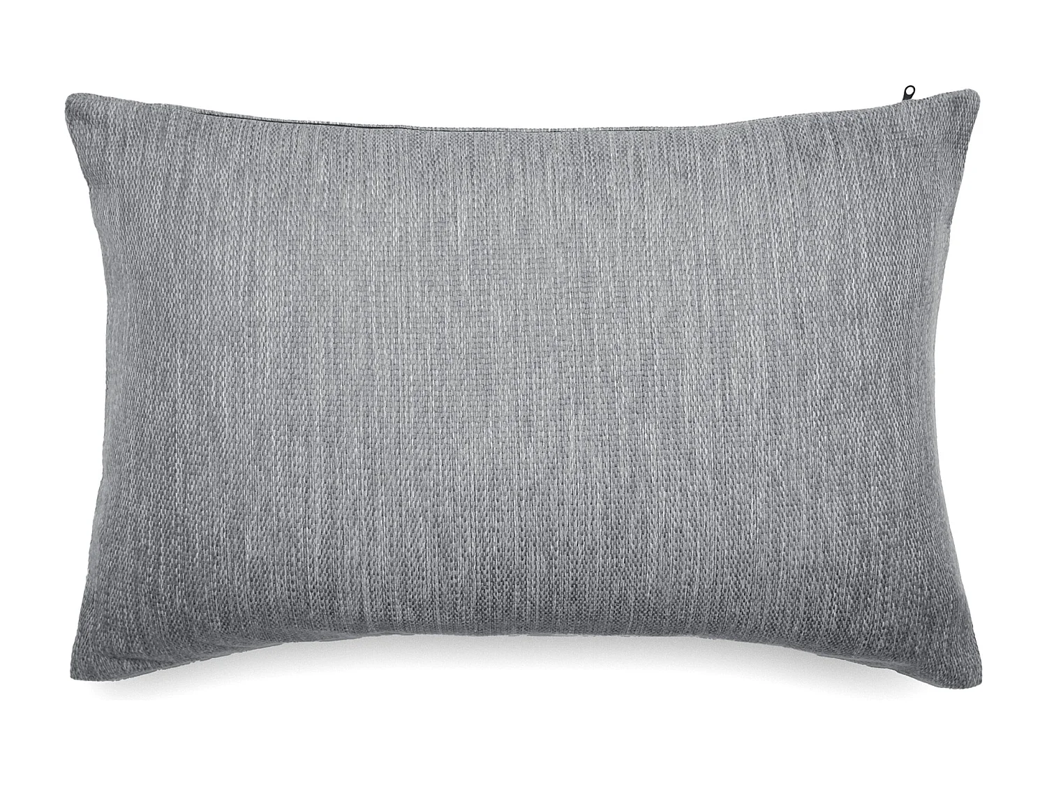 Housse de coussin 40x60 cm collection SYRACUSE tissu Oléfine gris ardoise