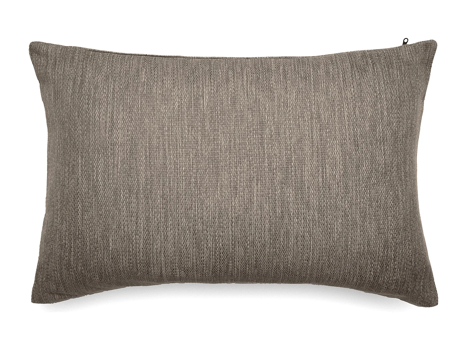Housse de coussin 40x60 cm collection SYRACUSE tissu Oléfine gris chevreuil