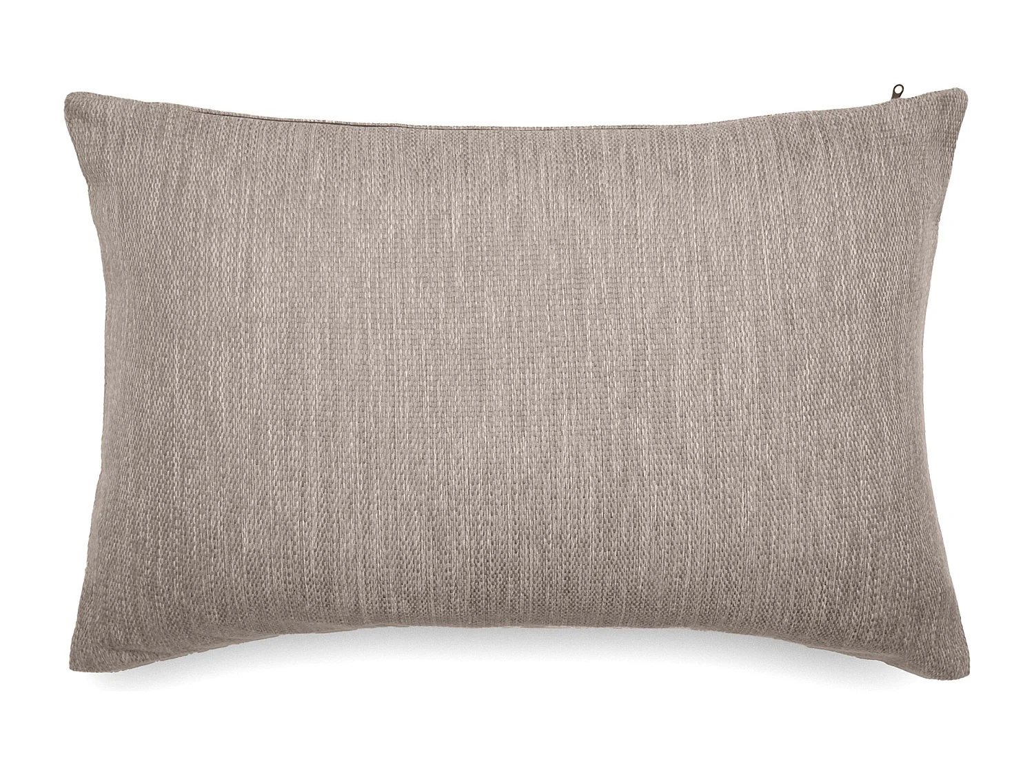 Housse de coussin 40x60 cm collection SYRACUSE tissu Oléfine gris lin