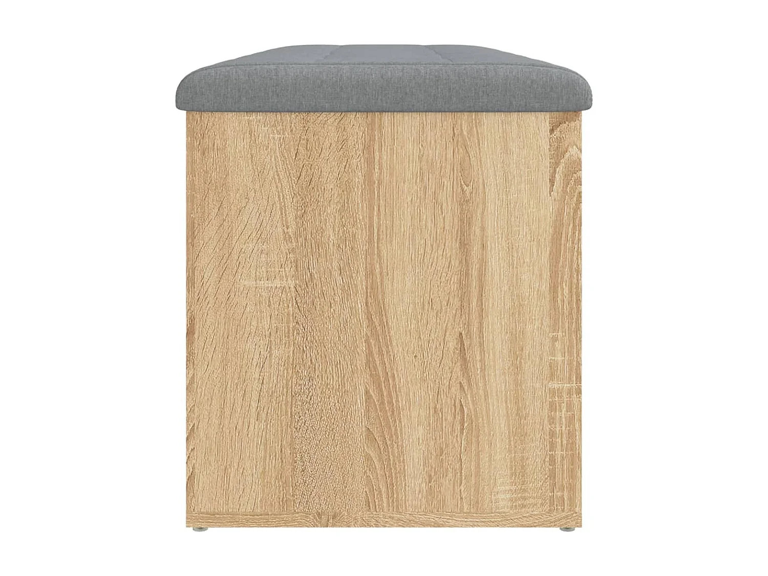 Sitzbank mit Stauraum Sonoma-Eiche 102x42x45 cm Holzwerkstoff