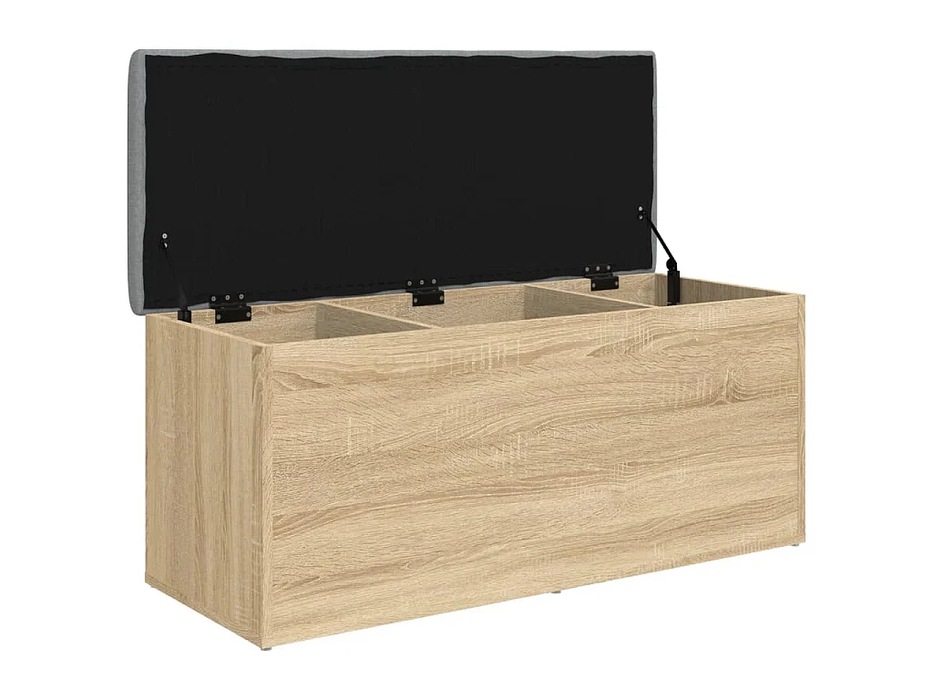 Aufbewahrungsbank Sonoma-Eiche 102 x 42 x 45 cm Holzwerkstoff