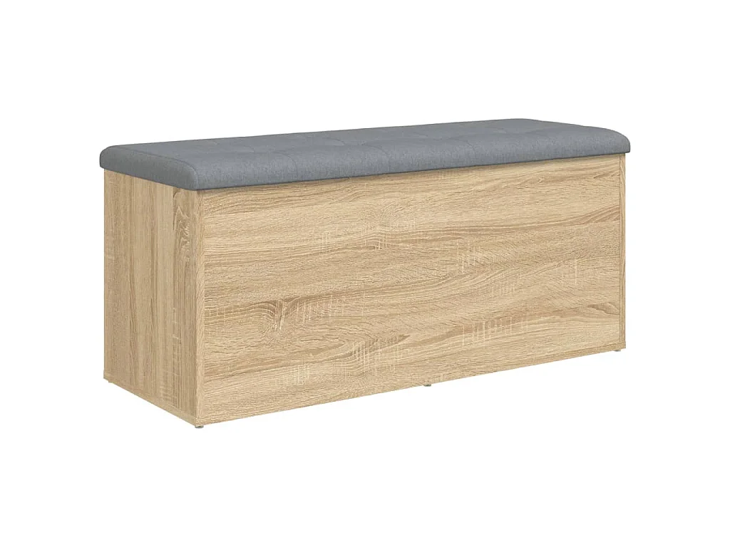 Aufbewahrungsbank Sonoma-Eiche 102 x 42 x 45 cm Holzwerkstoff