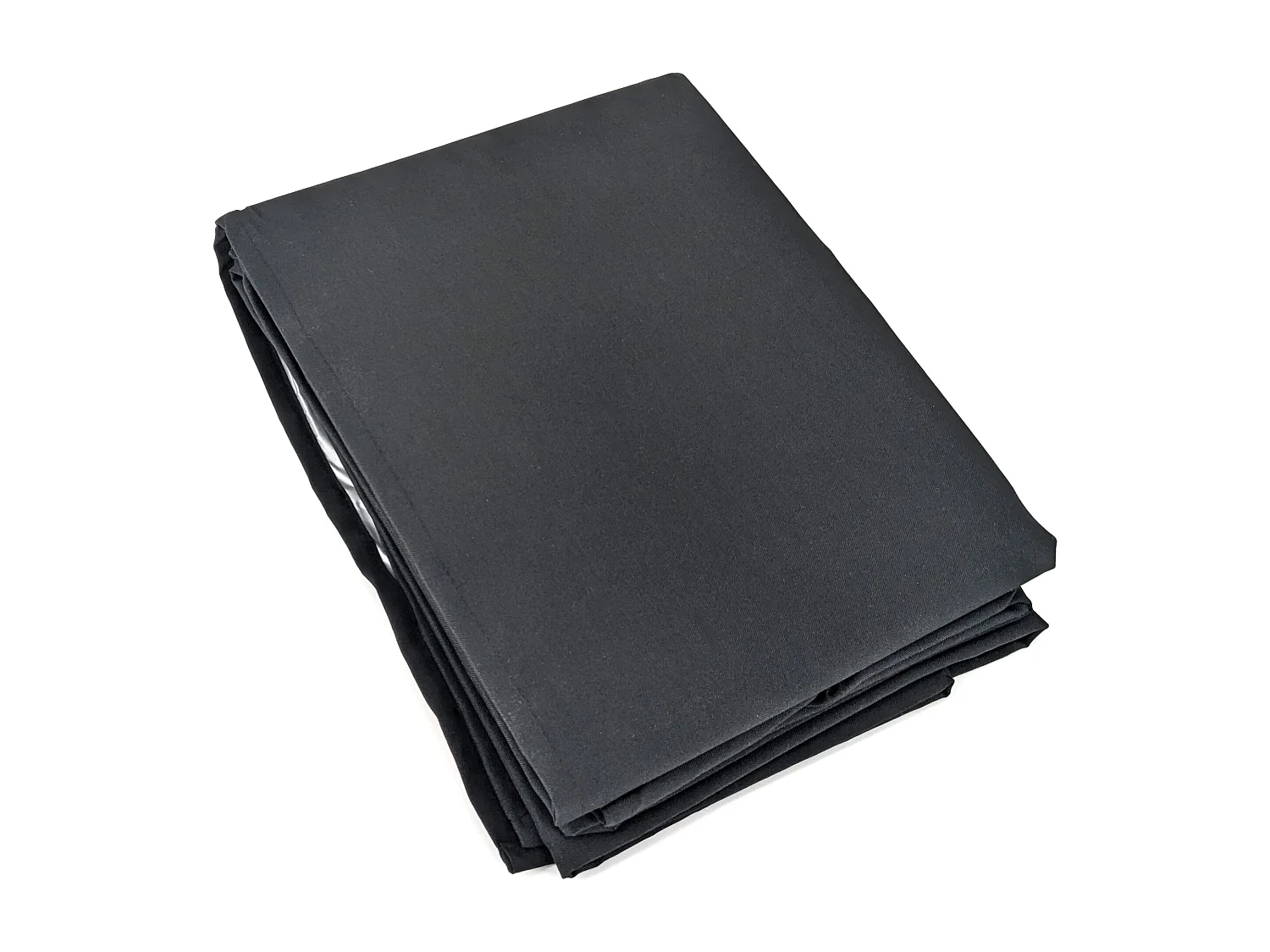 Rideau thermique isolant polyester et aluminium SMOOTH 135x240 cm noir