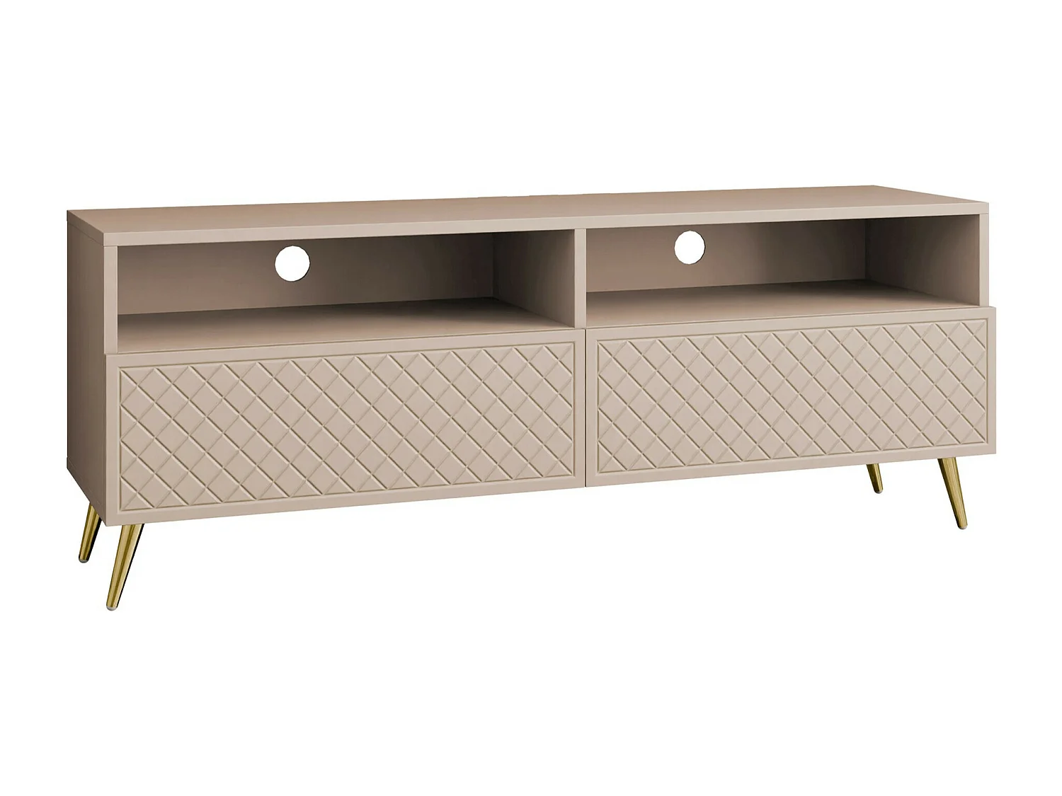 Meuble TV Comfivo Nuromo 112, Beige, 150x57x42cm
