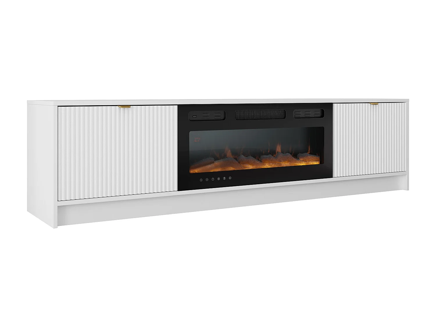 Meuble TV Comfivo Larmire 109, Blanc, 182x48x40cm
