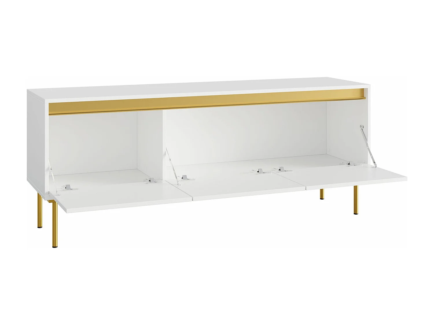 Meuble TV Comfivo Coretro 101, Noir, 150x60x40cm