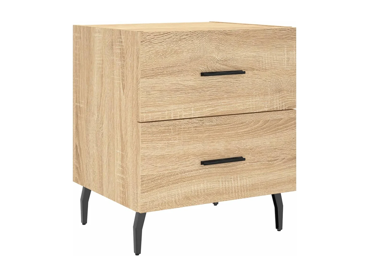 Tables de chevet 2 pcs chêne sonoma 40x35x47,5 cm