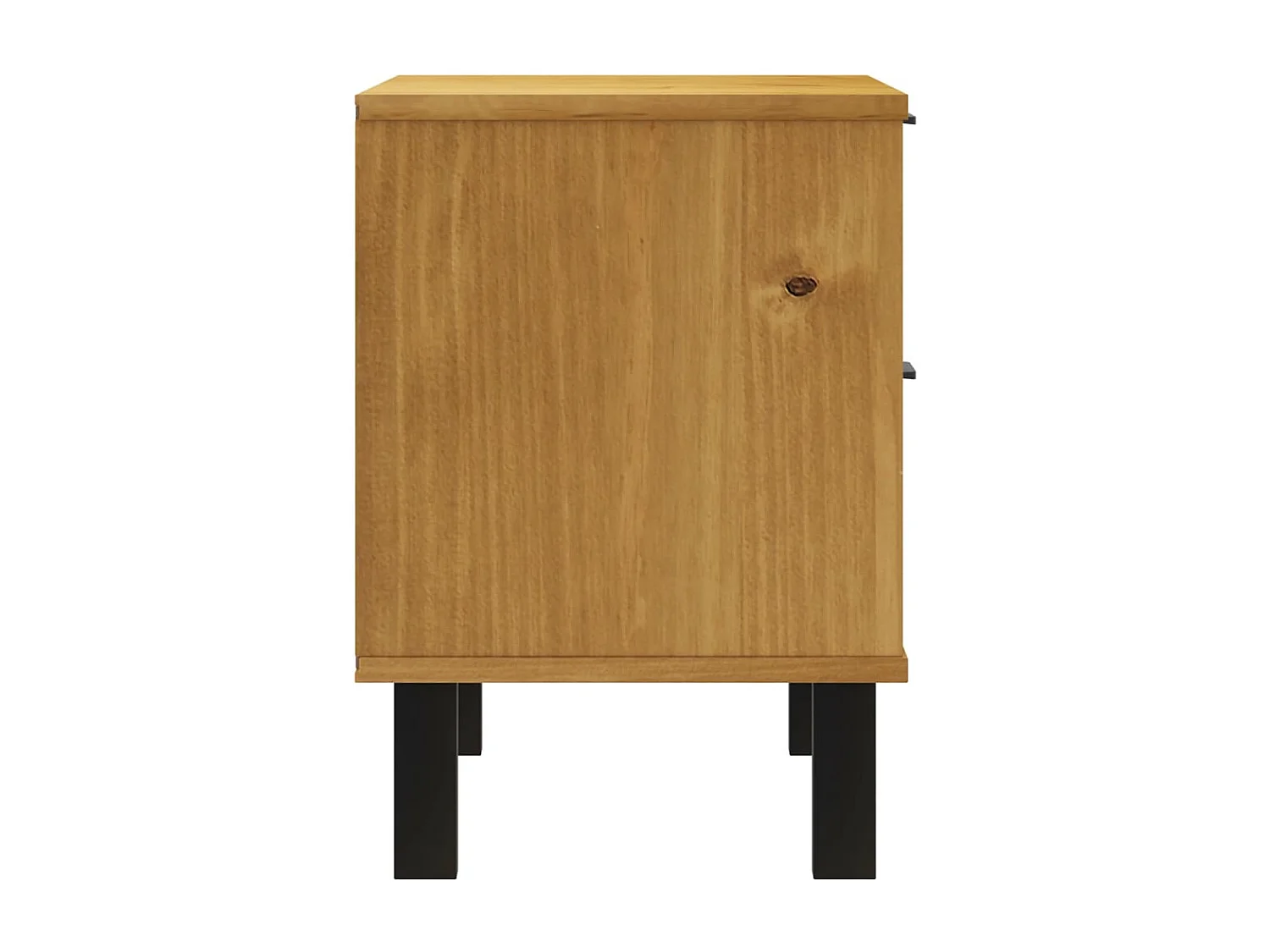 Comodino FLAM 49x35x50 cm in Legno Massello di Pino