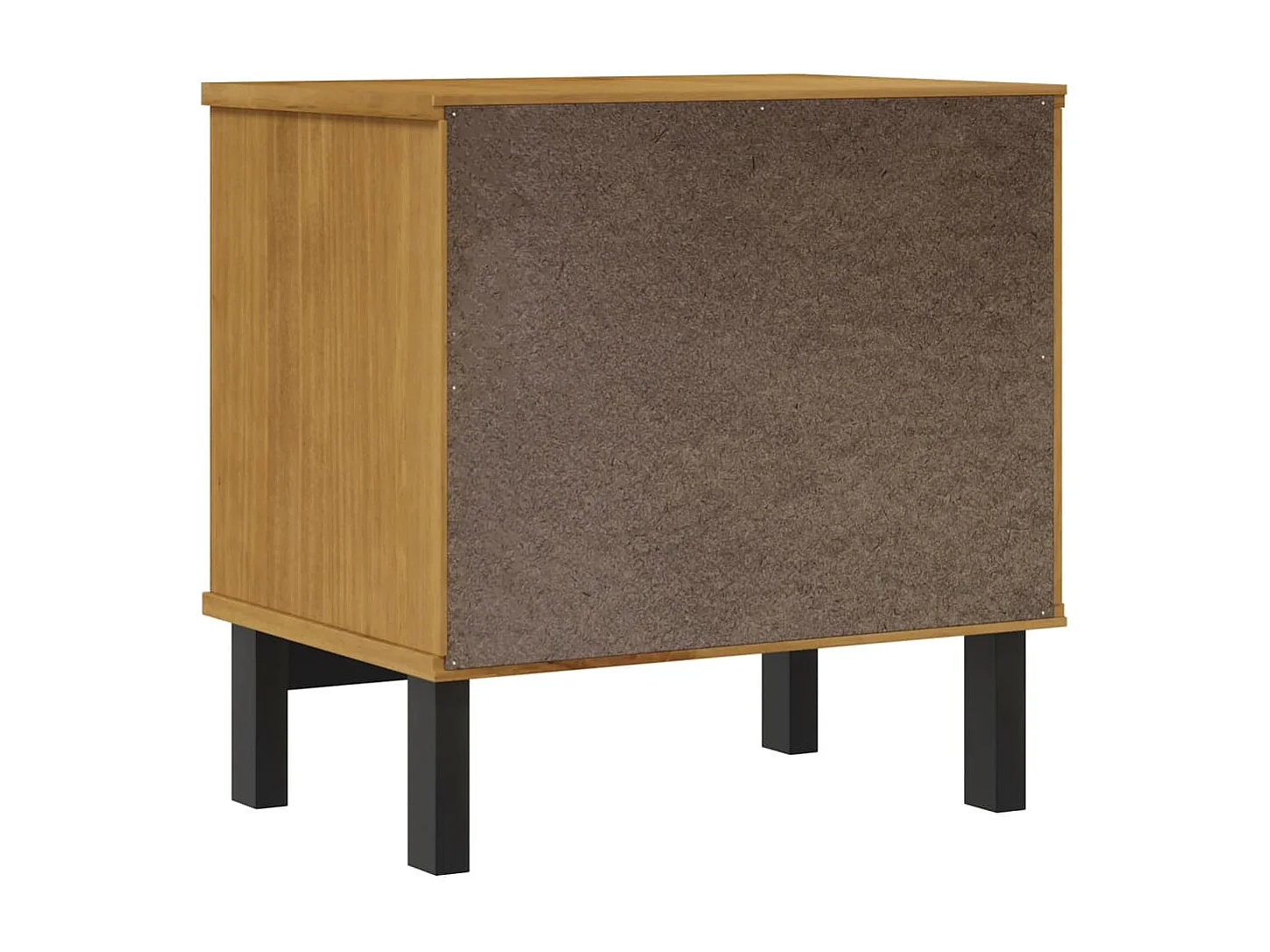 Comodino FLAM 49x35x50 cm in Legno Massello di Pino