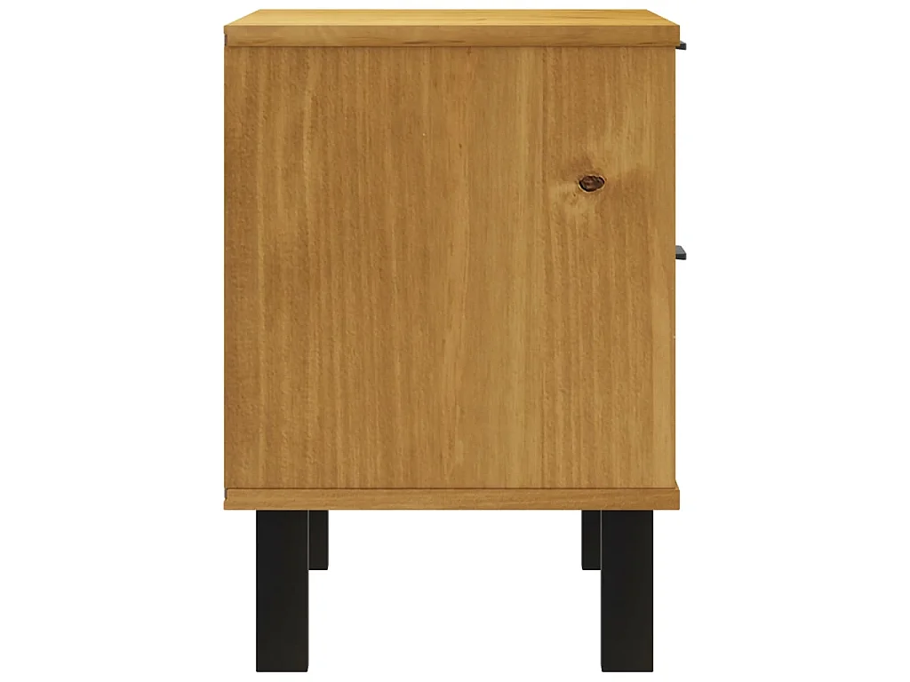 Nachtkastje FLAM 49x35x50 cm massief grenenhout