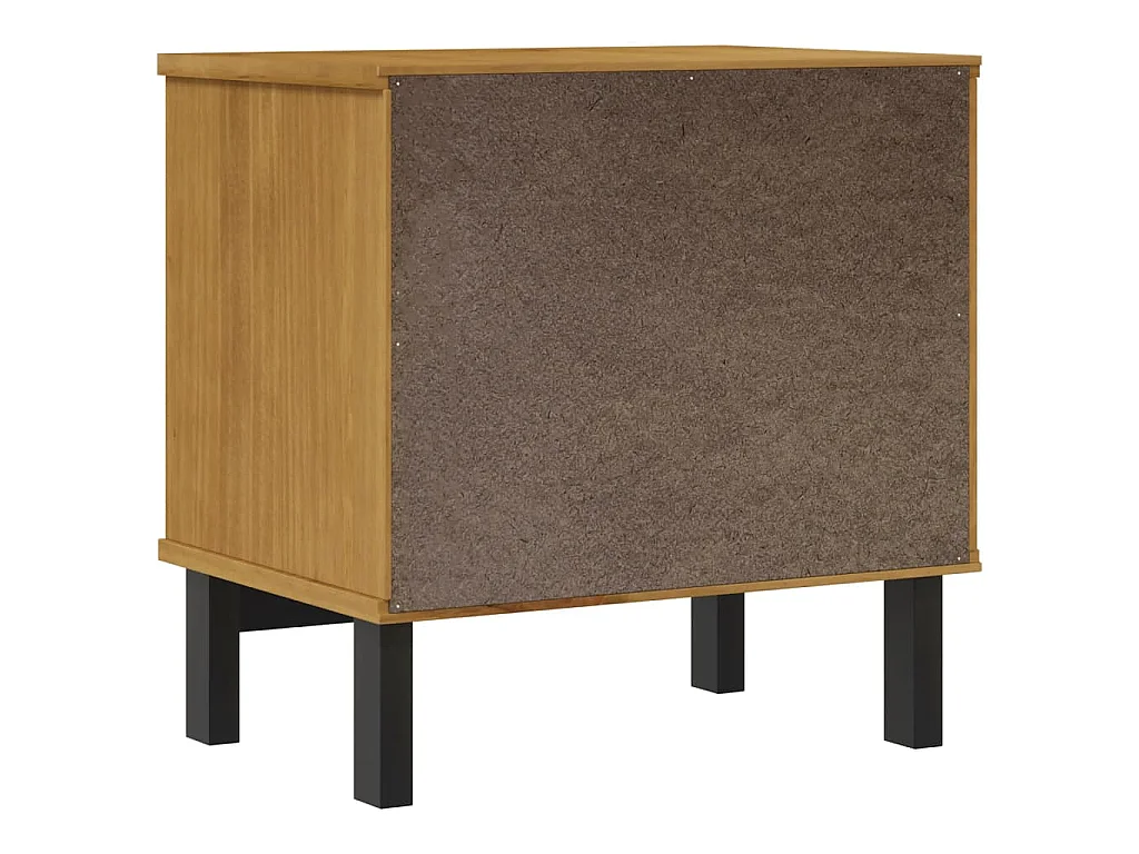 Nachtkastje FLAM 49x35x50 cm massief grenenhout
