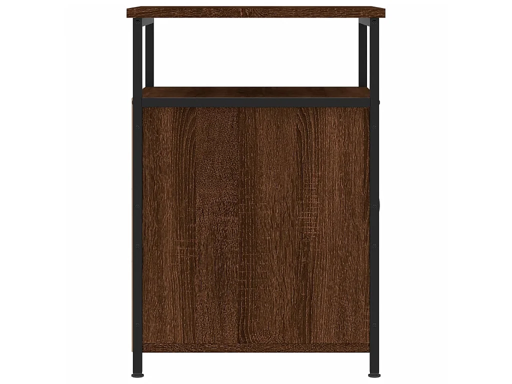 Tables de chevet 2pcs Chêne marron 40x42x60cm Bois d'ingénierie