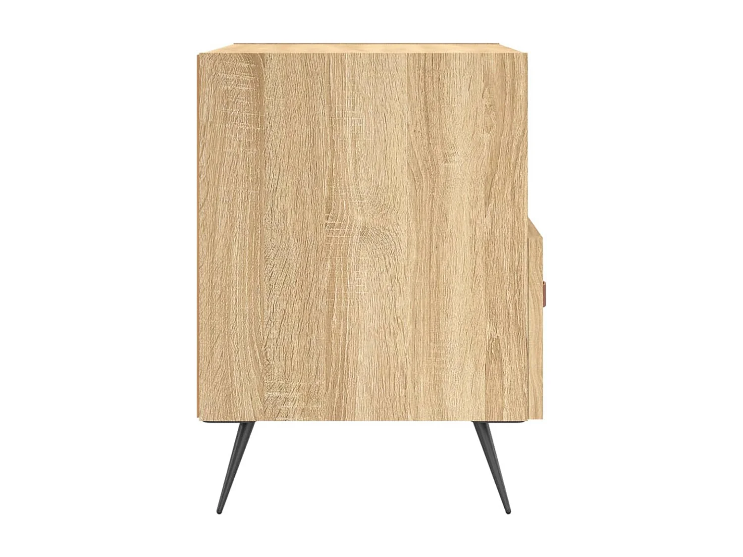 Comodini 2 pz Rovere Sonoma 40x35x47,5 cm in Legno Multistrato