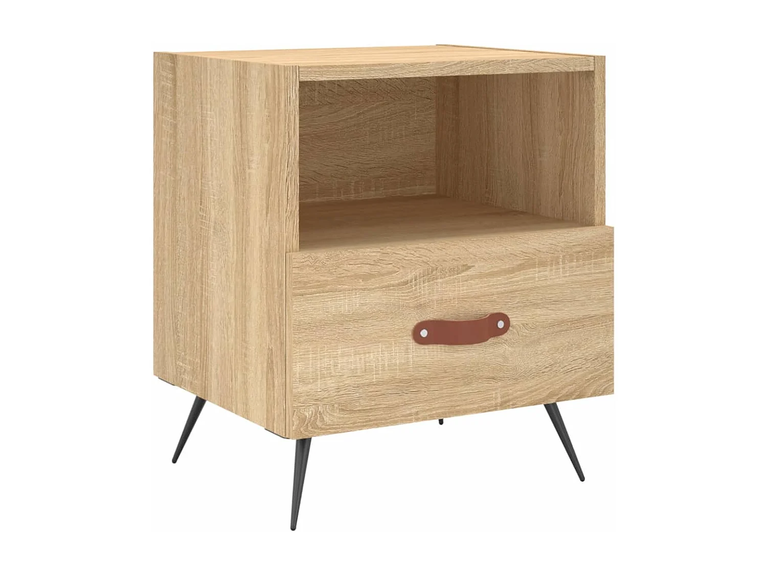 Tables de chevet 2 pcs chêne sonoma 40x35x47,5 cm
