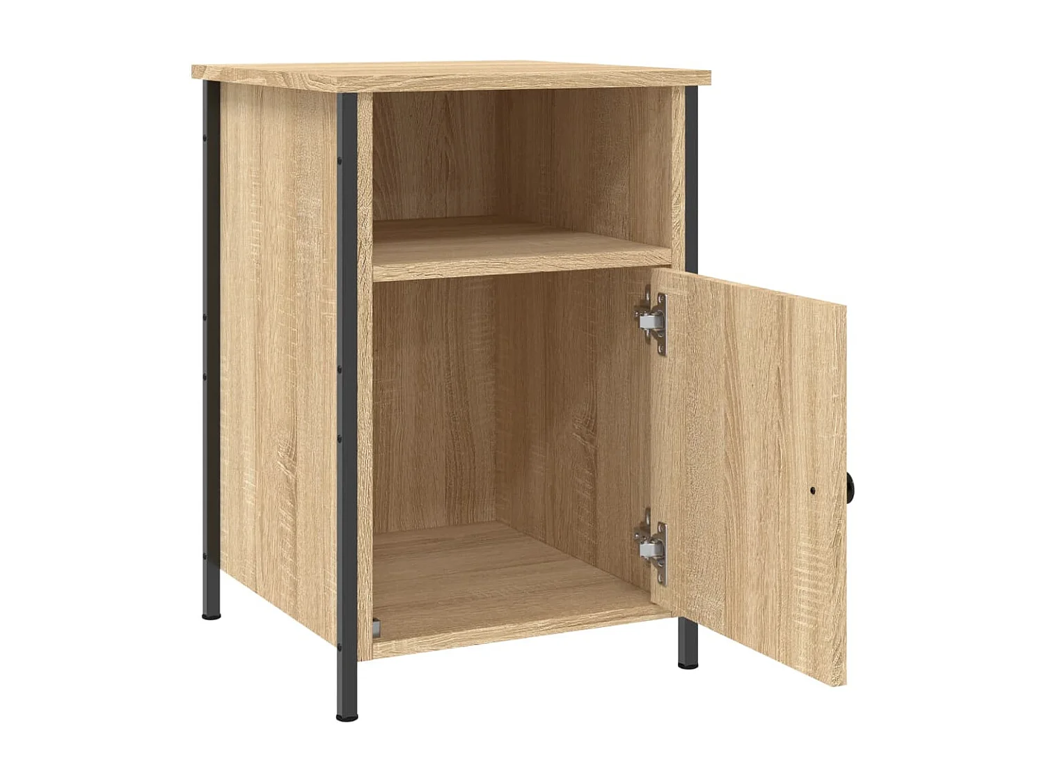 Tables de chevet 2pcs chêne sonoma 40x42x60cm bois d'ingénierie