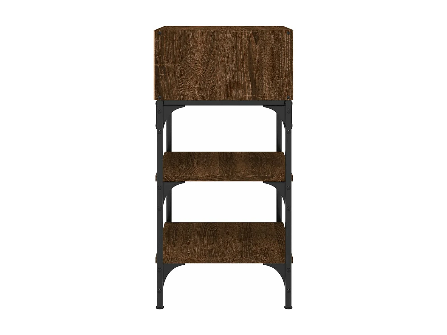 Tables de chevet 2 pcs chêne marron 35x34,5x70 cm