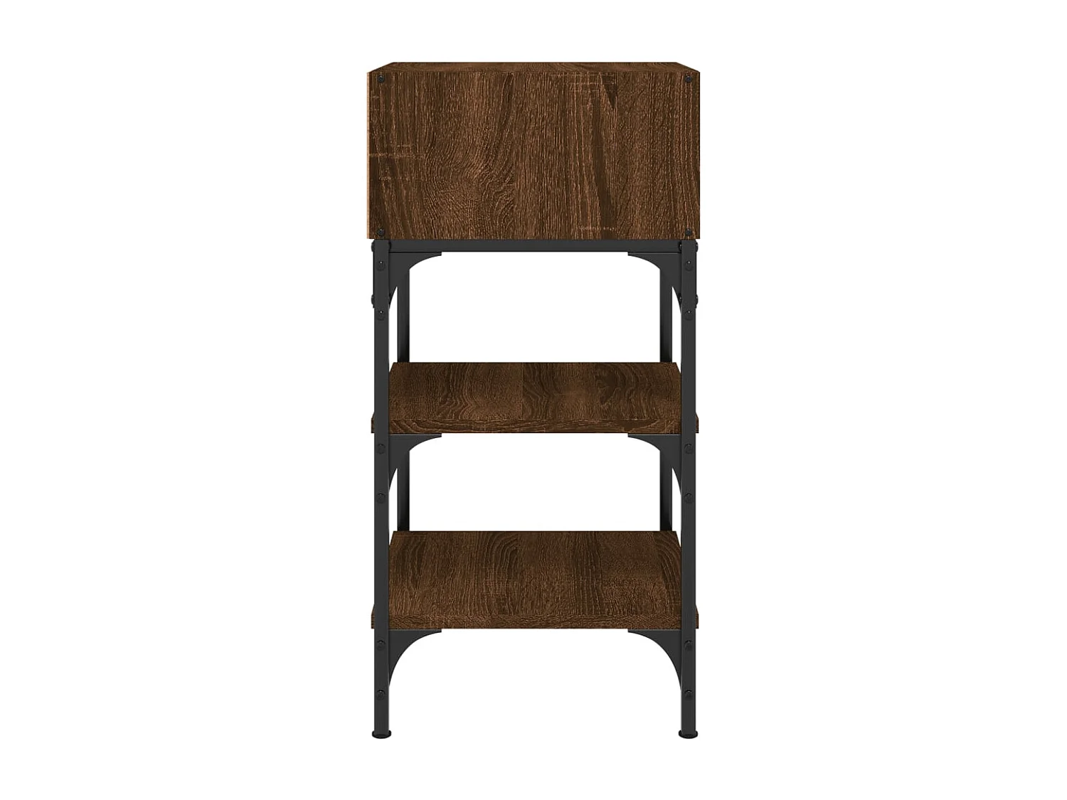 Tables de chevet 2 pcs chêne marron 35x34,5x70 cm