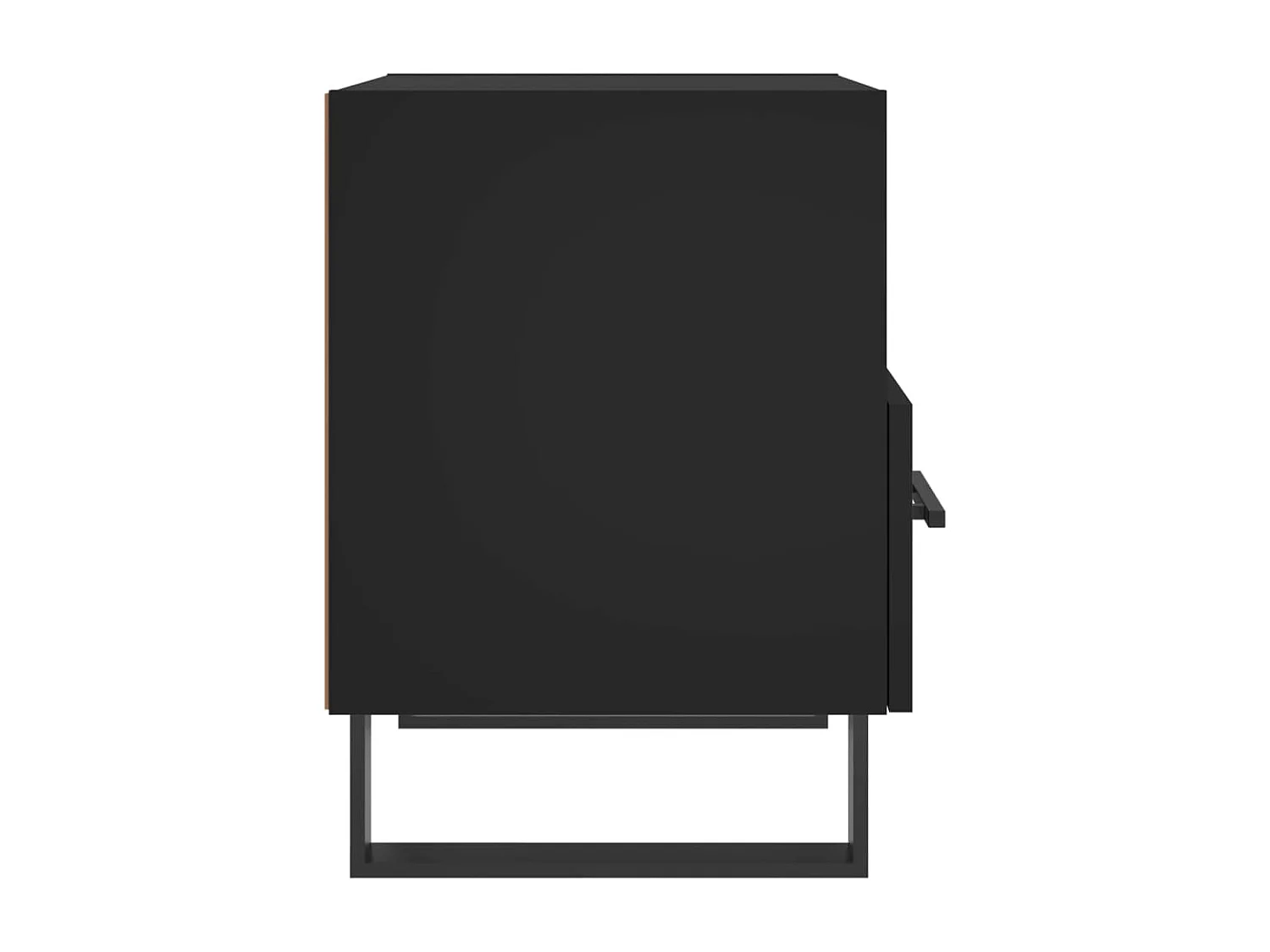 Nachtkastjes 2 st 40x35x47,5 cm bewerkt hout zwart