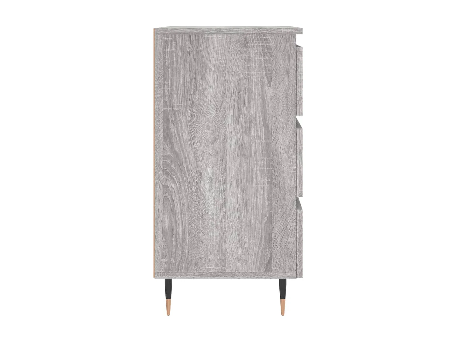 Nachtkastjes 2 st 40x35x69 cm bewerkt hout grijs sonoma eiken
