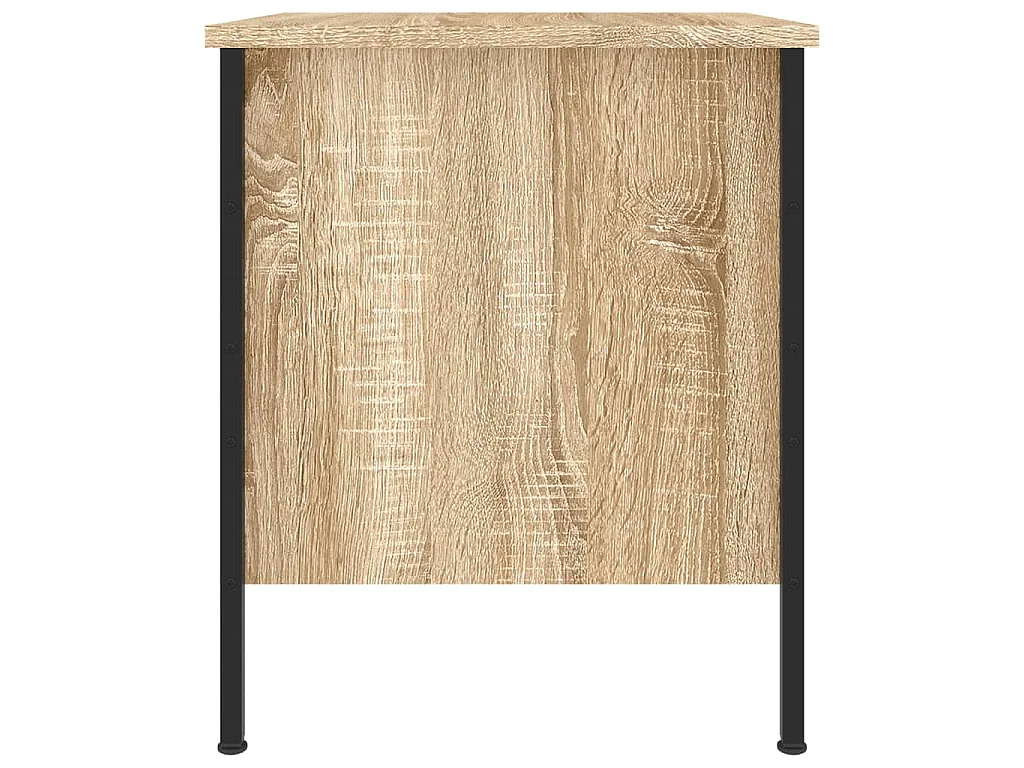 Comodino Rovere Sonoma 40x42x50 cm in Legno Multistrato