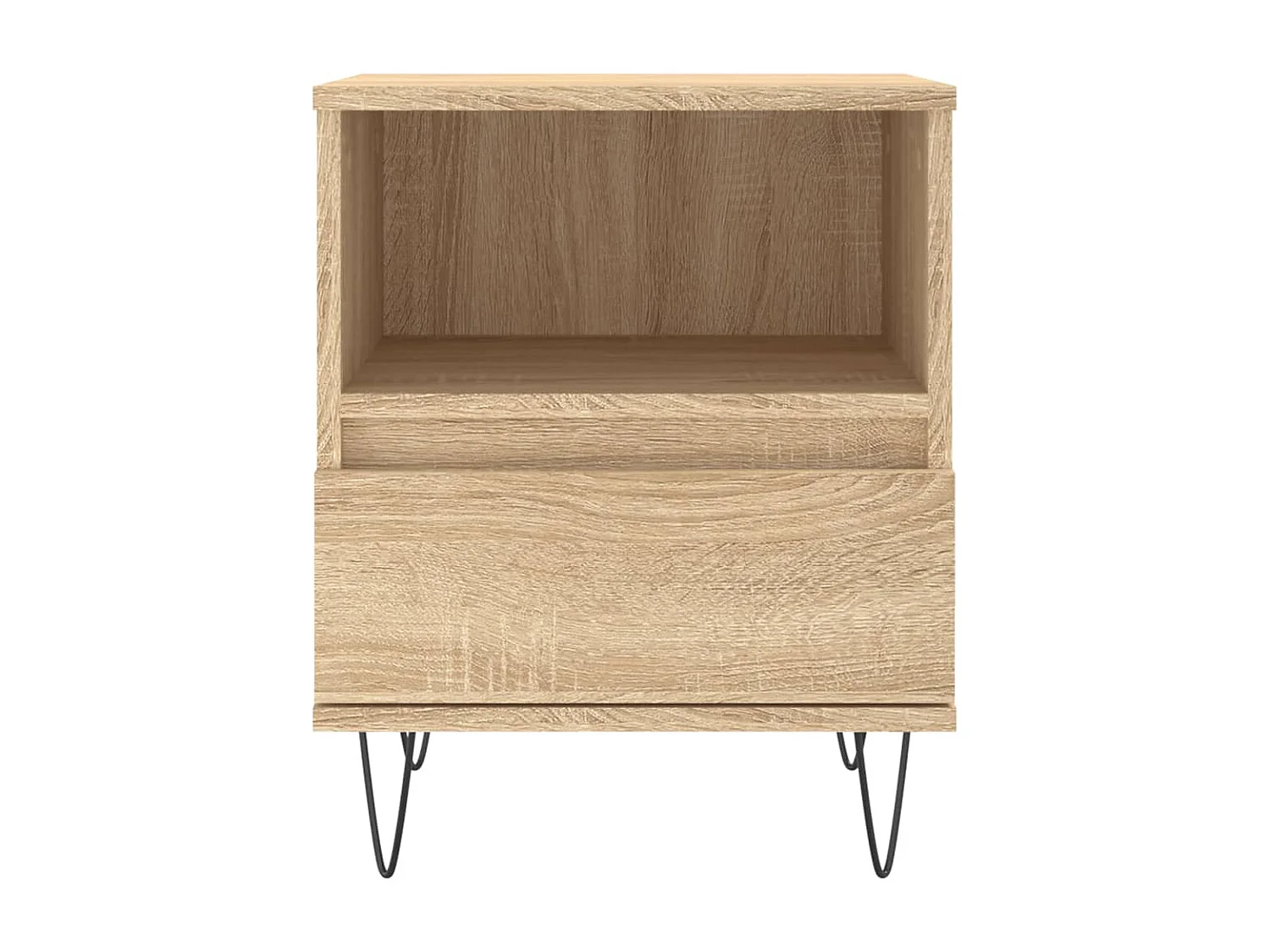 Tables de chevet 2 pcs chêne sonoma 40x35x50 cm bois ingénierie