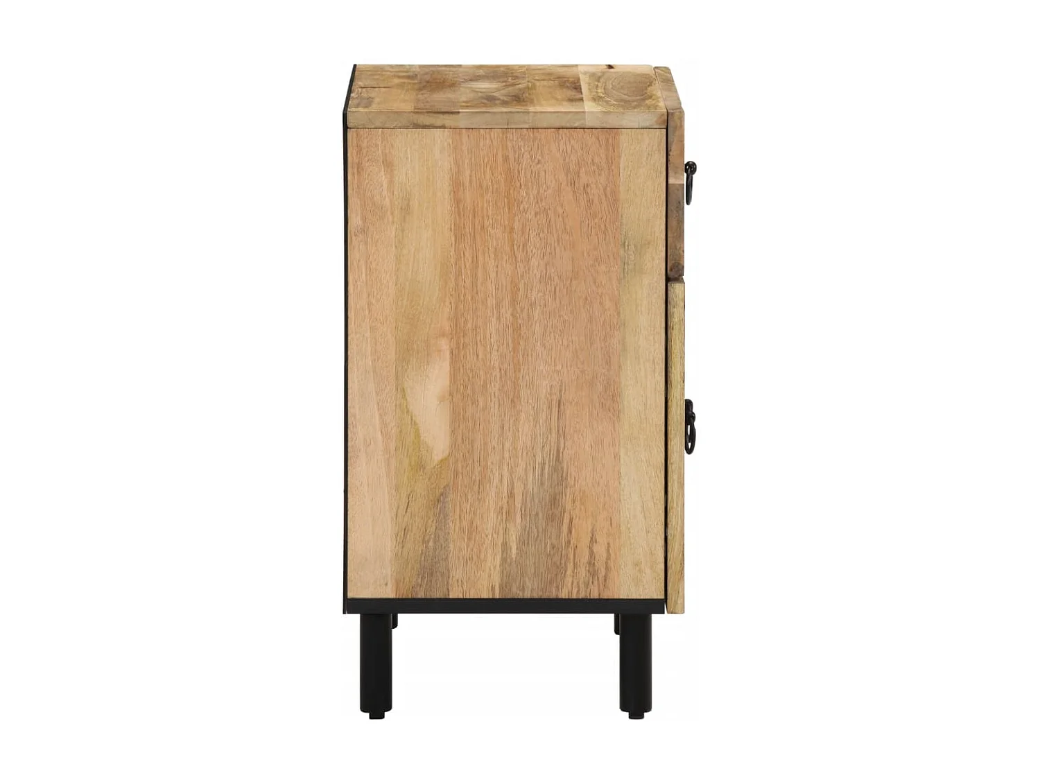 Nachttisch 50x33x60 cm Massivholz Mango