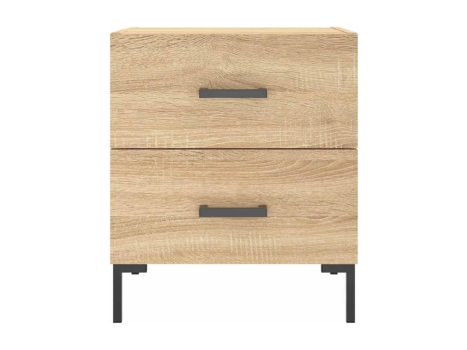 Tables de chevet 2 pcs chêne sonoma 40x35x47,5 cm