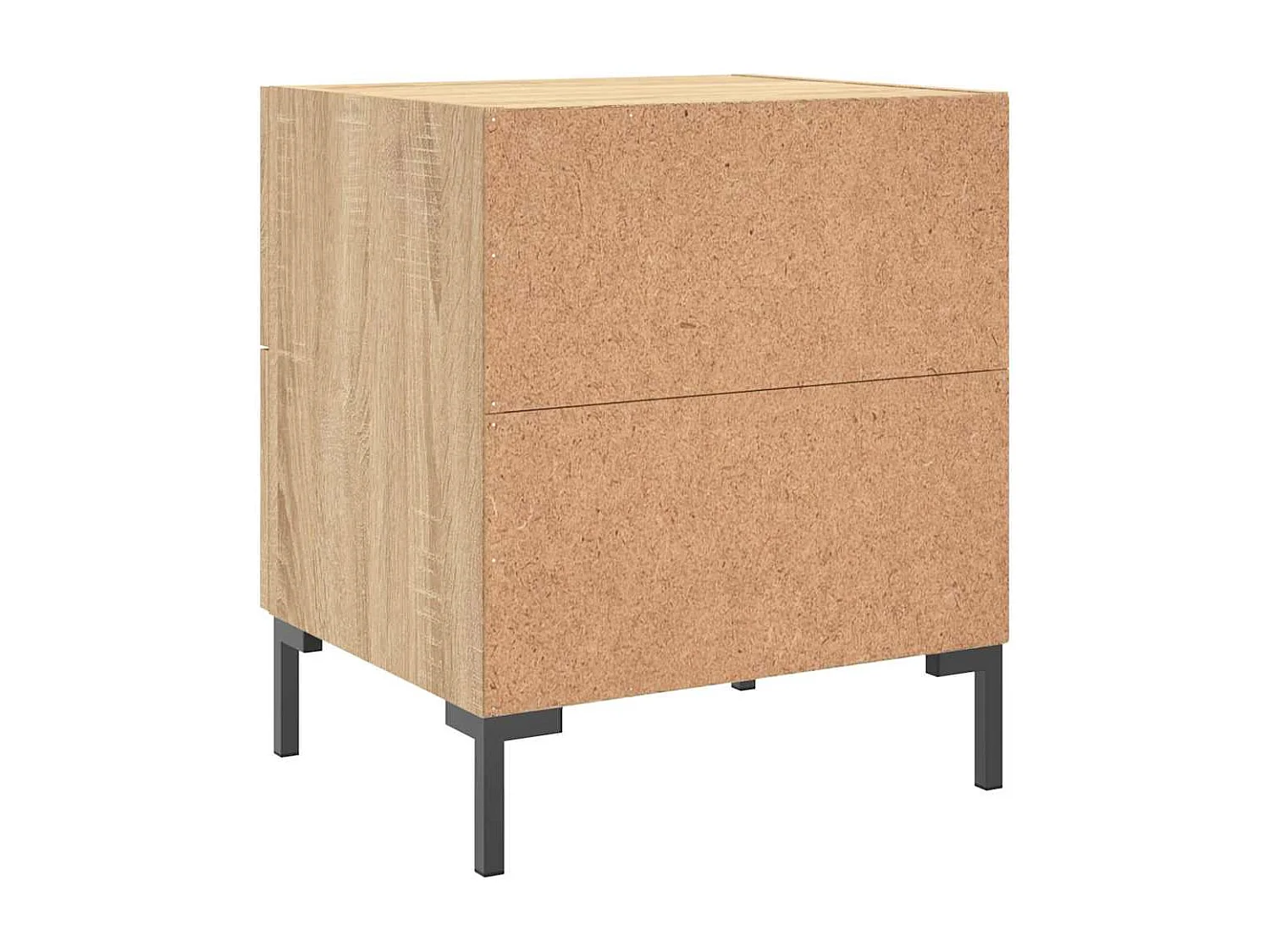 Tables de chevet 2 pcs chêne sonoma 40x35x47,5 cm