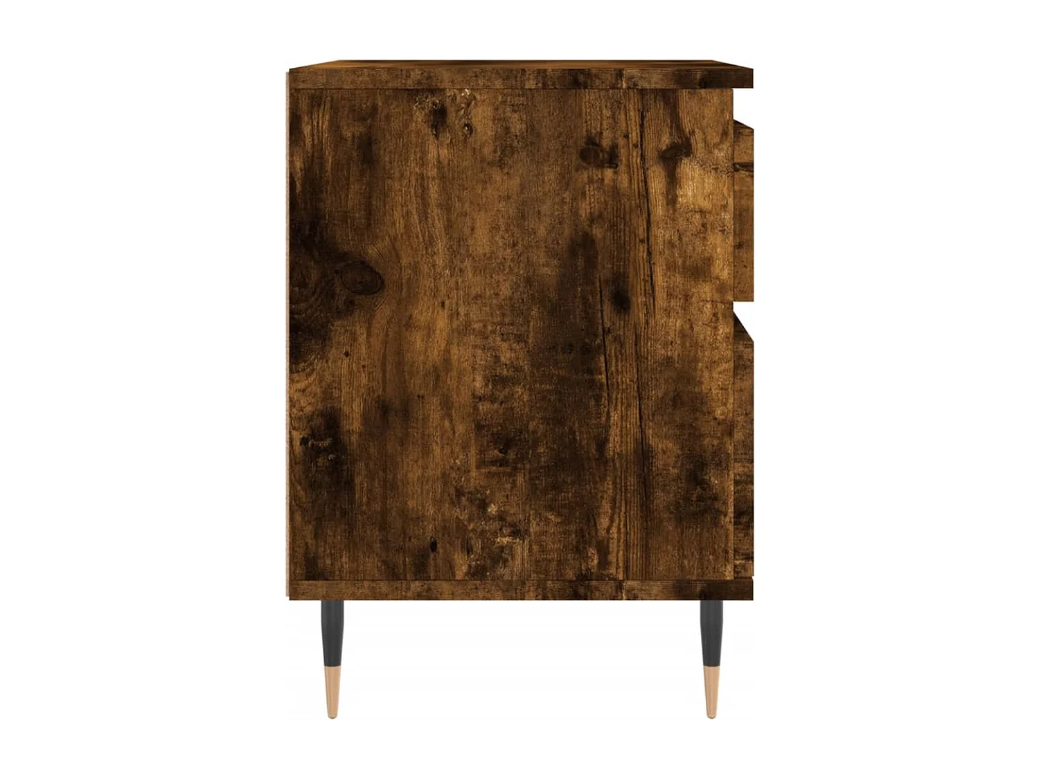 Tables de chevet 2 pcs chêne fumé 40x35x50 cm bois ingénierie