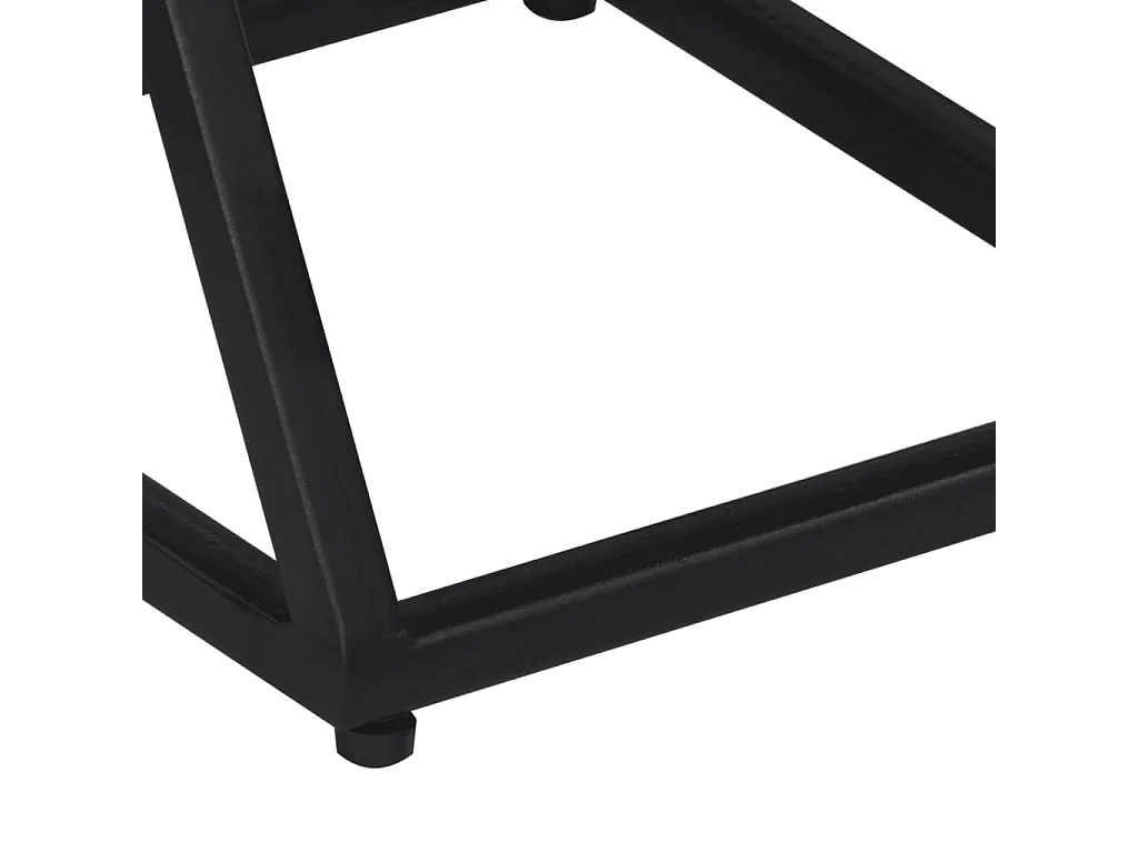 Tables d'appoint 2 pcs teck de récupération massif