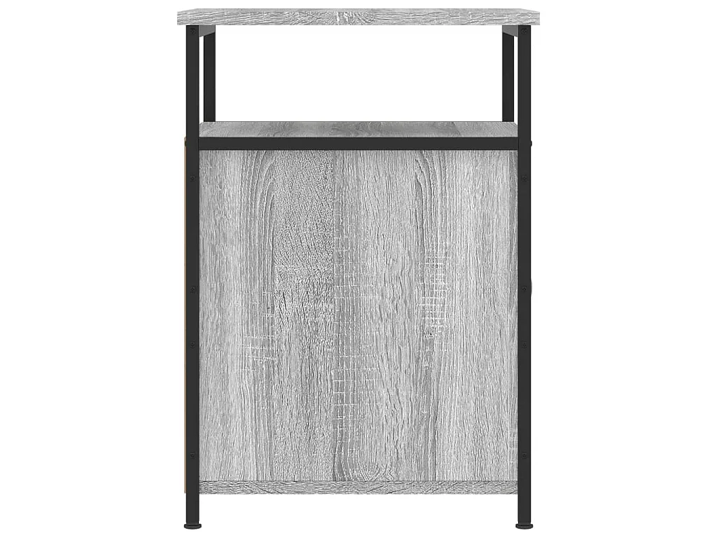 Tables de chevet 2 pcs sonoma gris 40x42x60cm bois d'ingénierie