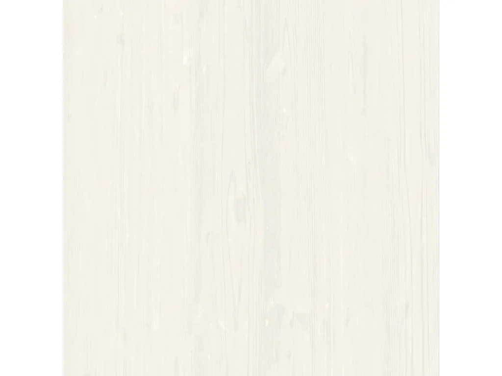 Comodino VIGO Bianco 42x35x42 cm in Legno Massello di Pino
