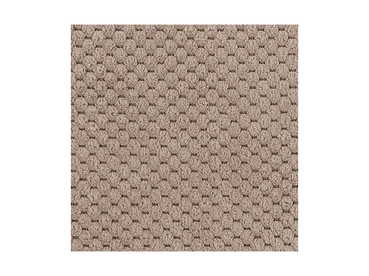 Canapé d'angle TrendyNest 101, Brun clair, Fonction de couchage, Boîte de literie, 244cm