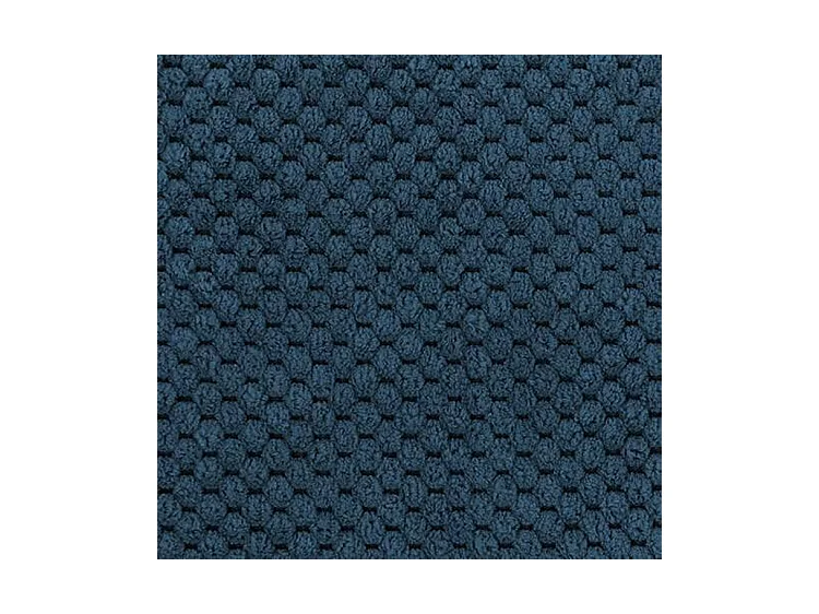 Canapé d'angle TrendyNest 101, Bleu, Fonction de couchage, Boîte de literie, 244x165x76cm