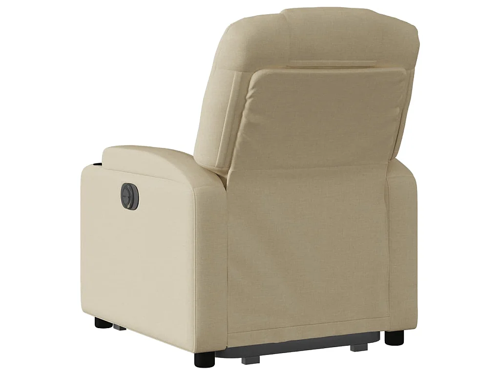 Fauteuil inclinable Crème Tissu