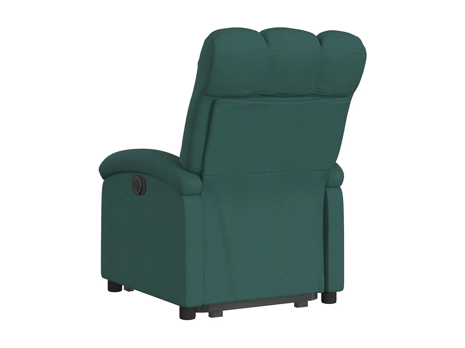 Fauteuil inclinable vert foncé tissu