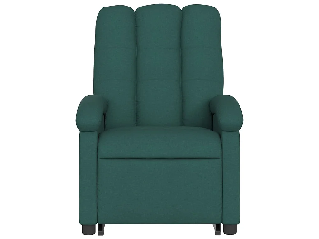 Sta-op-stoel verstelbaar stof donkergroen