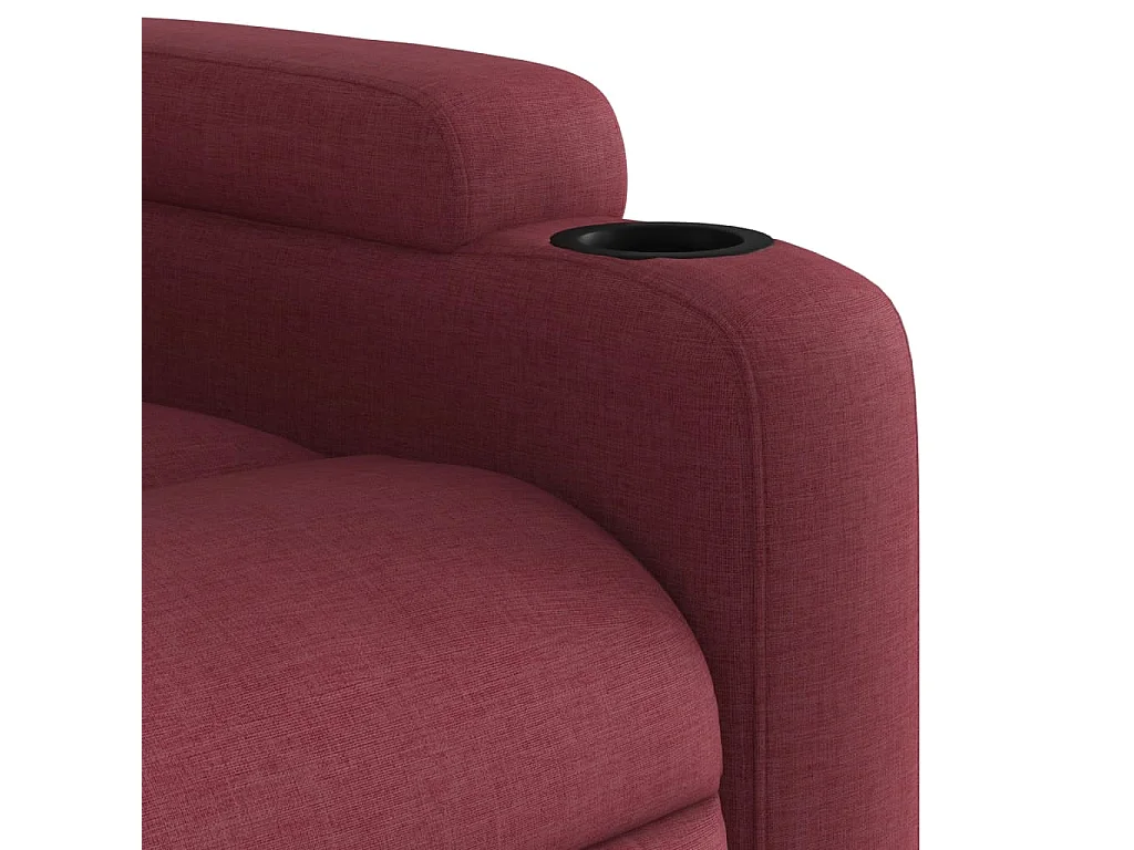 Fauteuil inclinable Rouge bordeaux Tissu