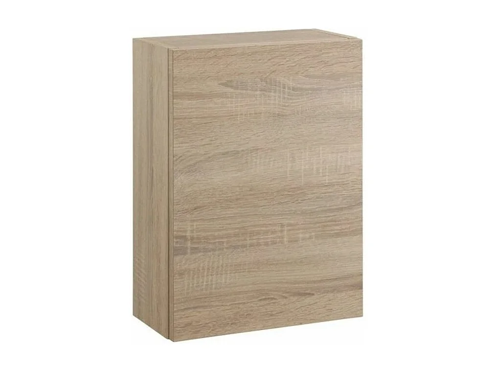 Armoire à pharmacie mélaminé bois clair Teph H 47cm