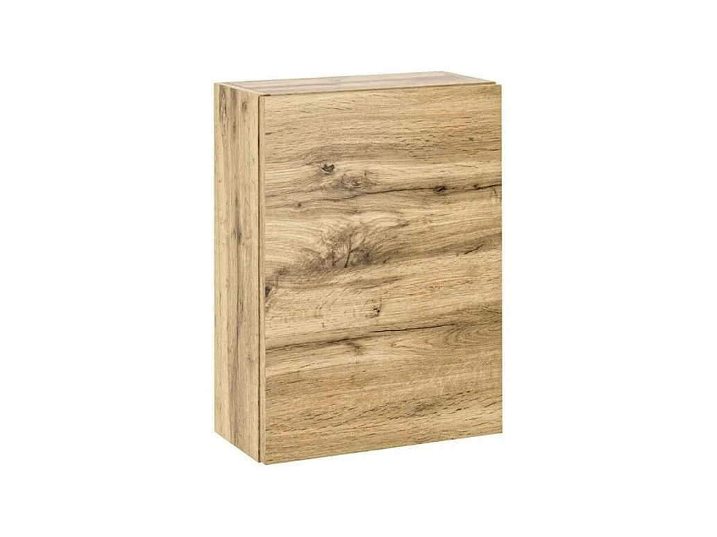 Armoire à pharmacie mélaminé chêne clair Teph H 47cm