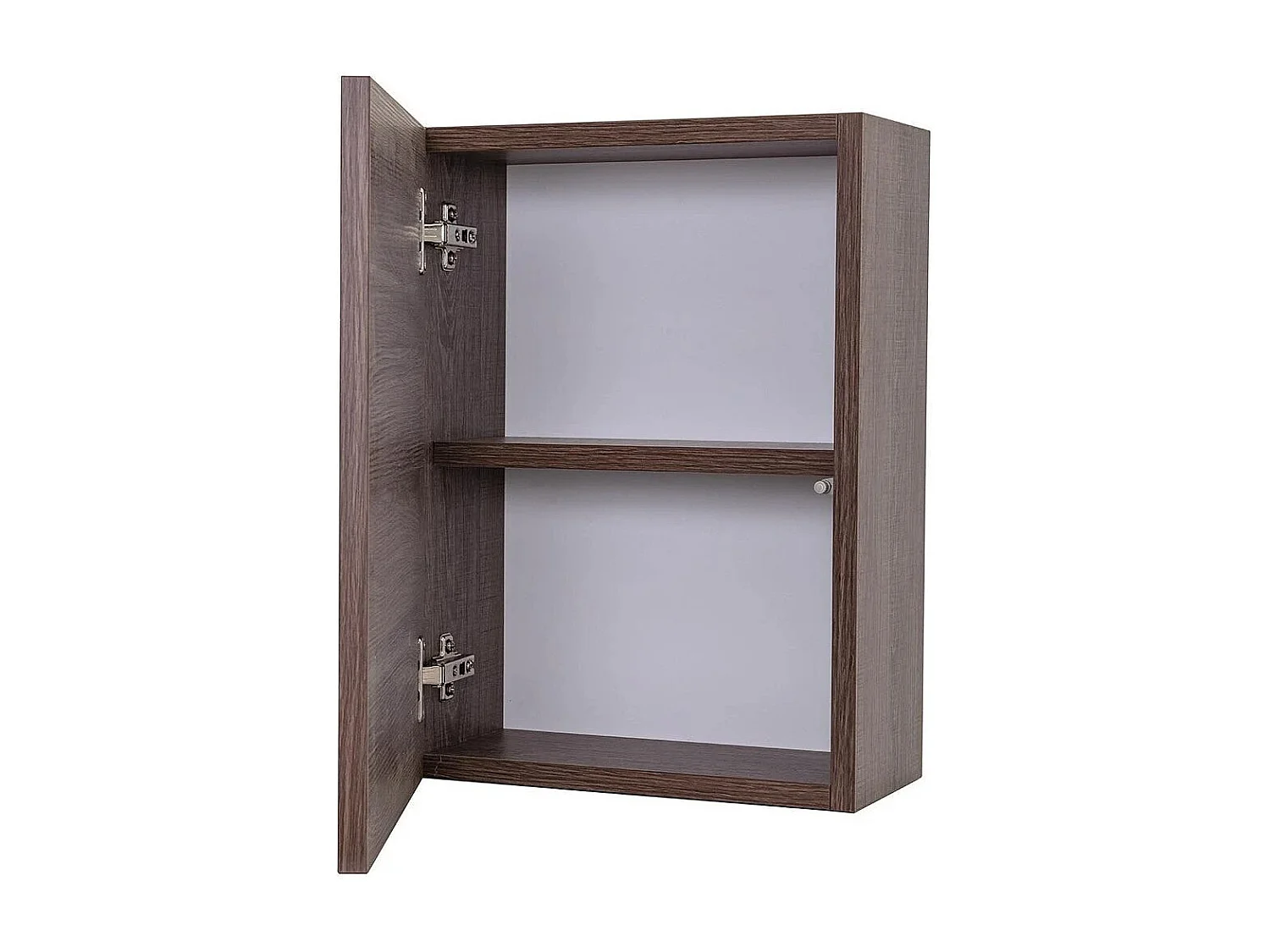 Armoire à pharmacie mélaminé bois foncé Teph H 47cm