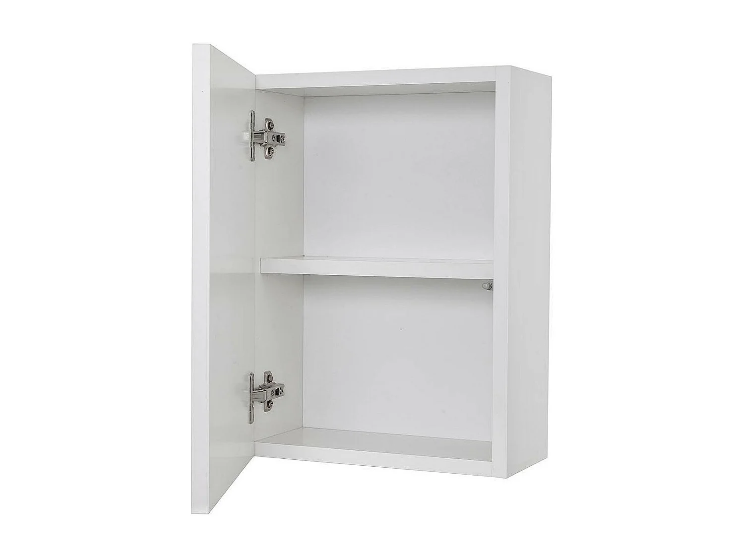 Armoire à pharmacie bois laqué blanc mat Teph H 47cm