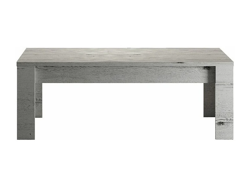 Saxo salontafel van donker eiken melaminehout L 122 cm