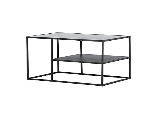 Table Basse Design "Campinas" 90cm Noir