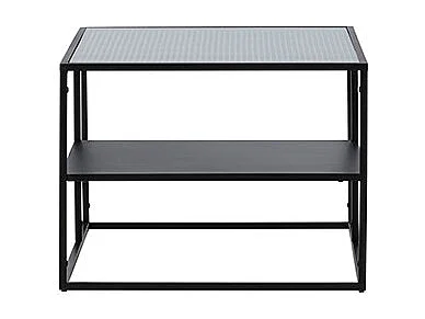 Table Basse Design "Campinas" 90cm Noir